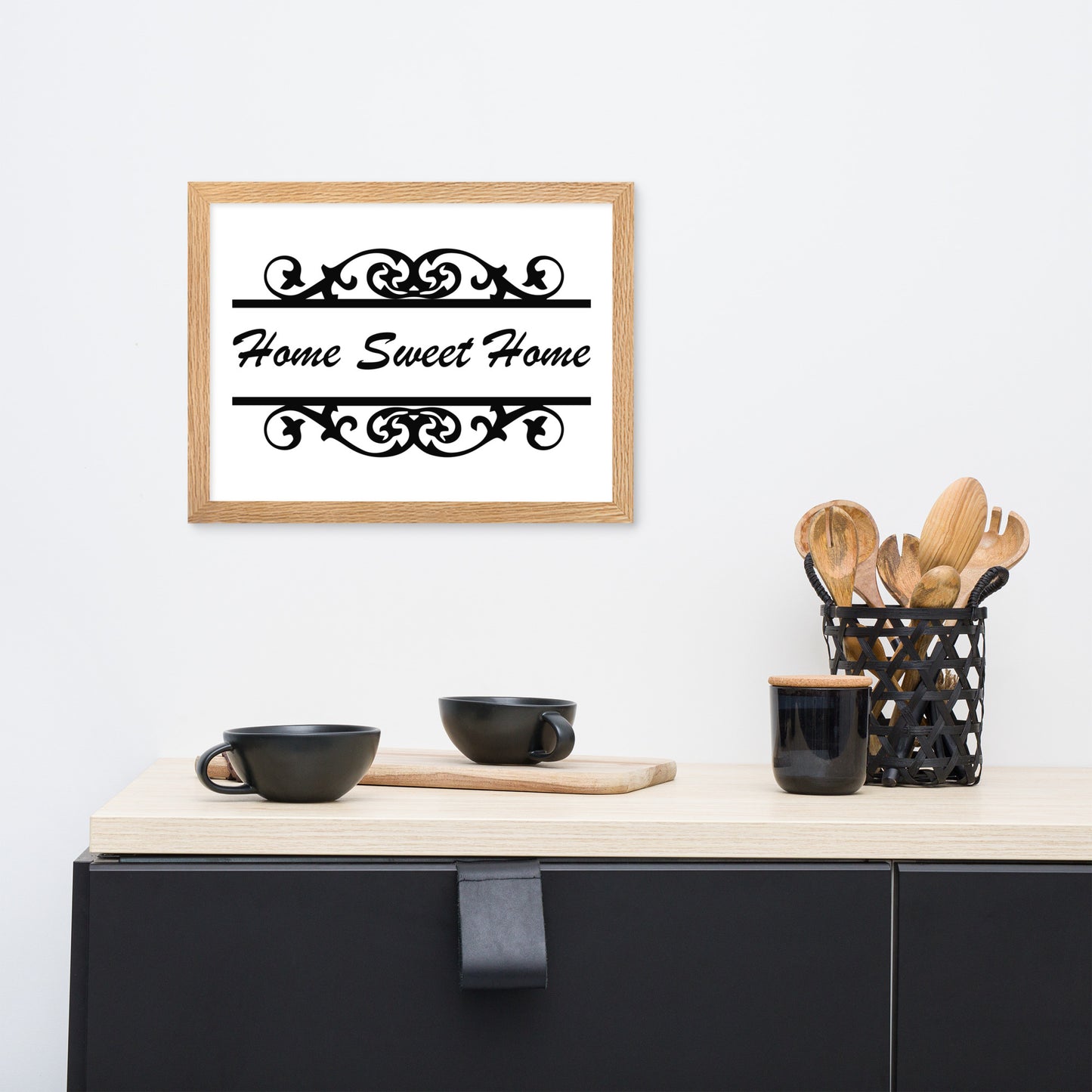 Gerahmtes Poster home sweet home Motiv #3