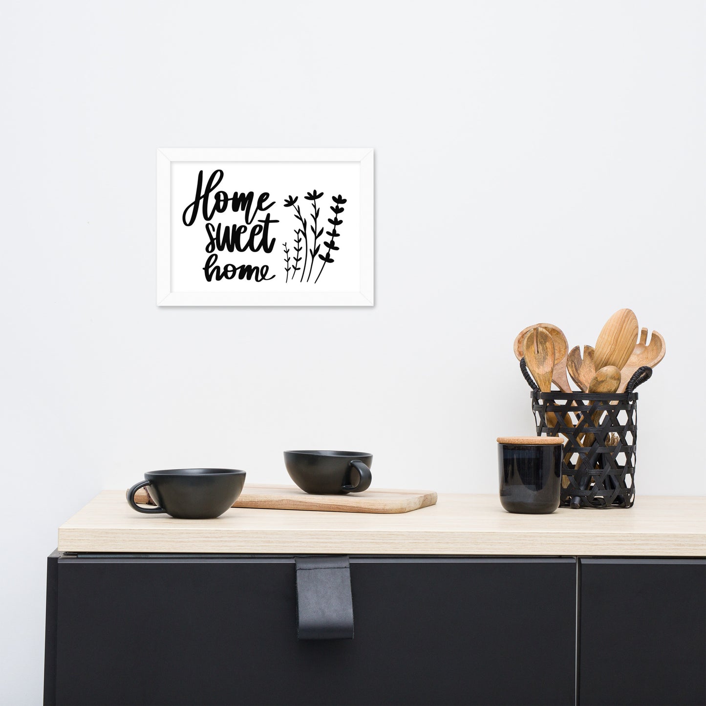 Gerahmtes Poster home sweet home