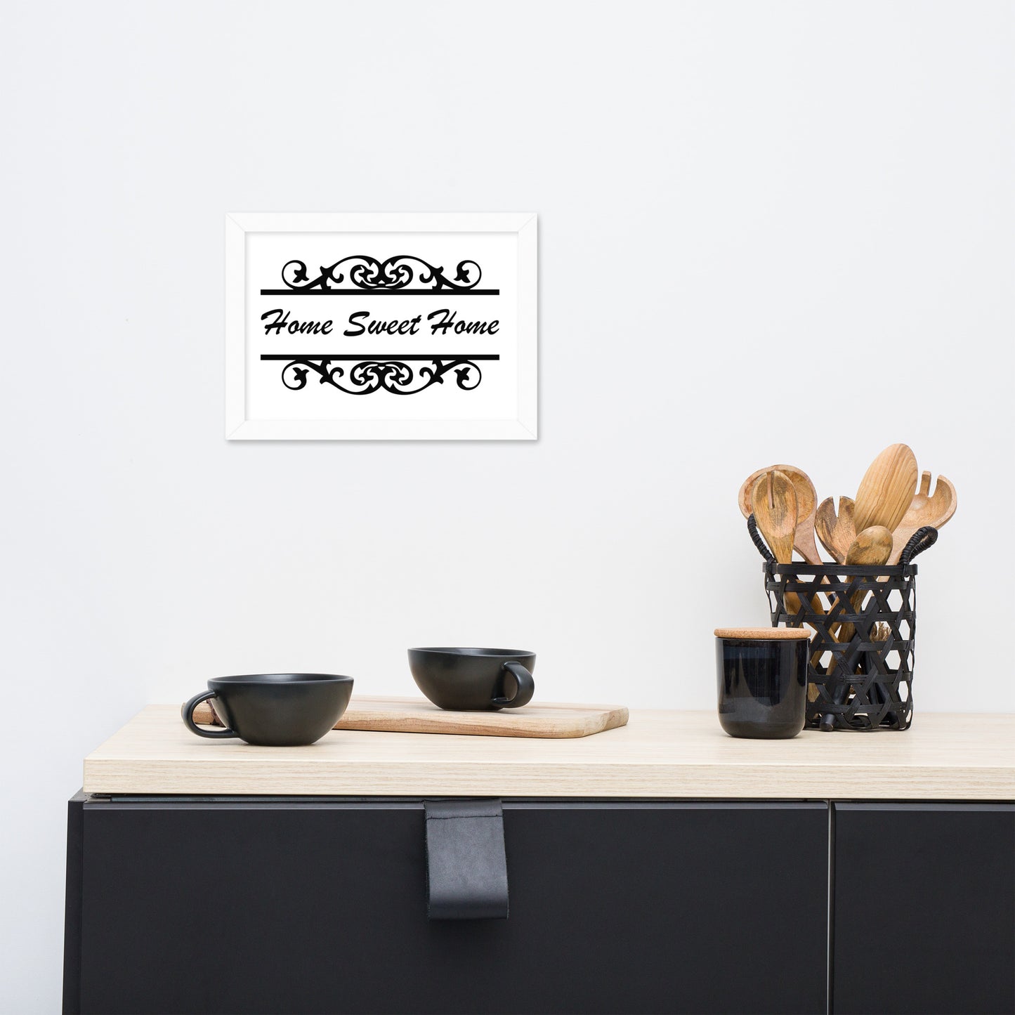 Gerahmtes Poster home sweet home Motiv #3