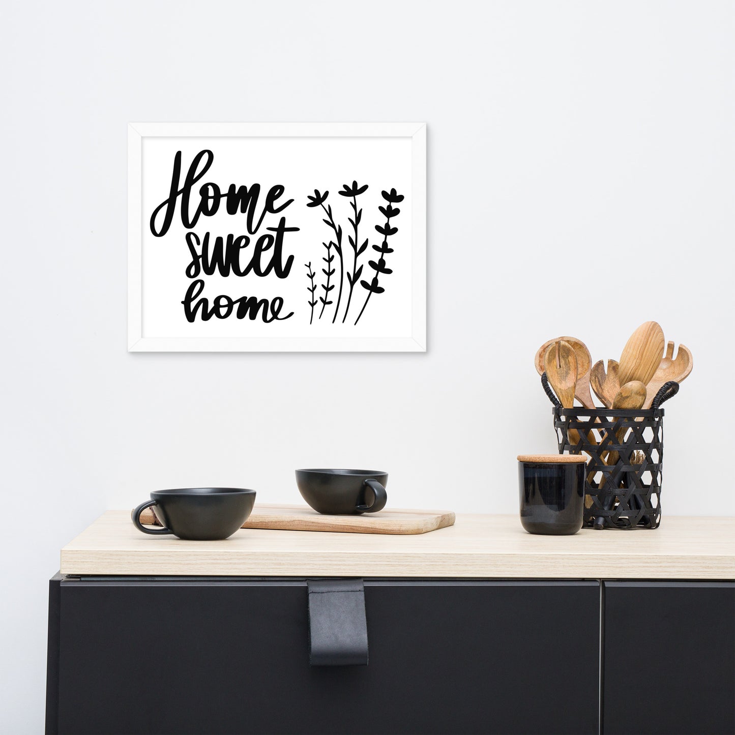 Gerahmtes Poster home sweet home