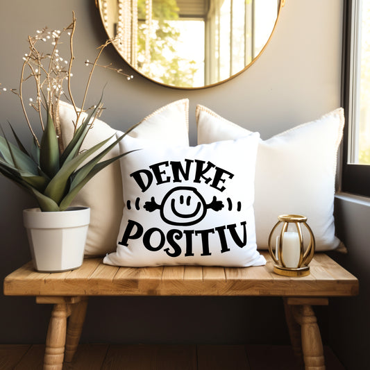Kissen denke positiv 2