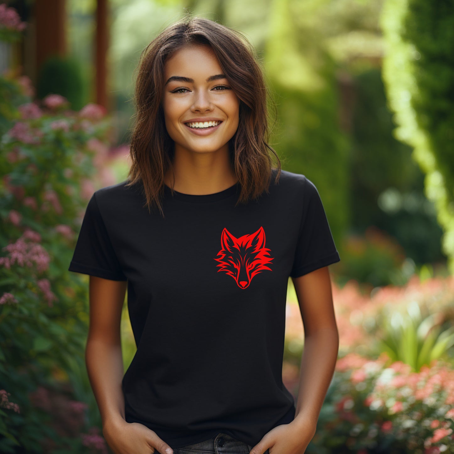 Frauen T-Shirt Fuchs