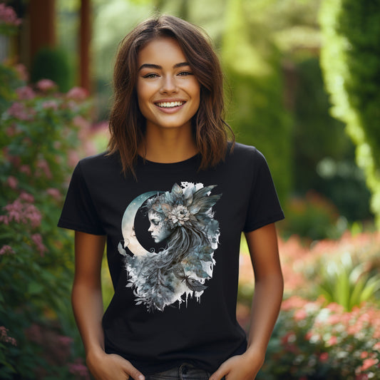 Frauen T-Shirt Mondfee Motiv #6
