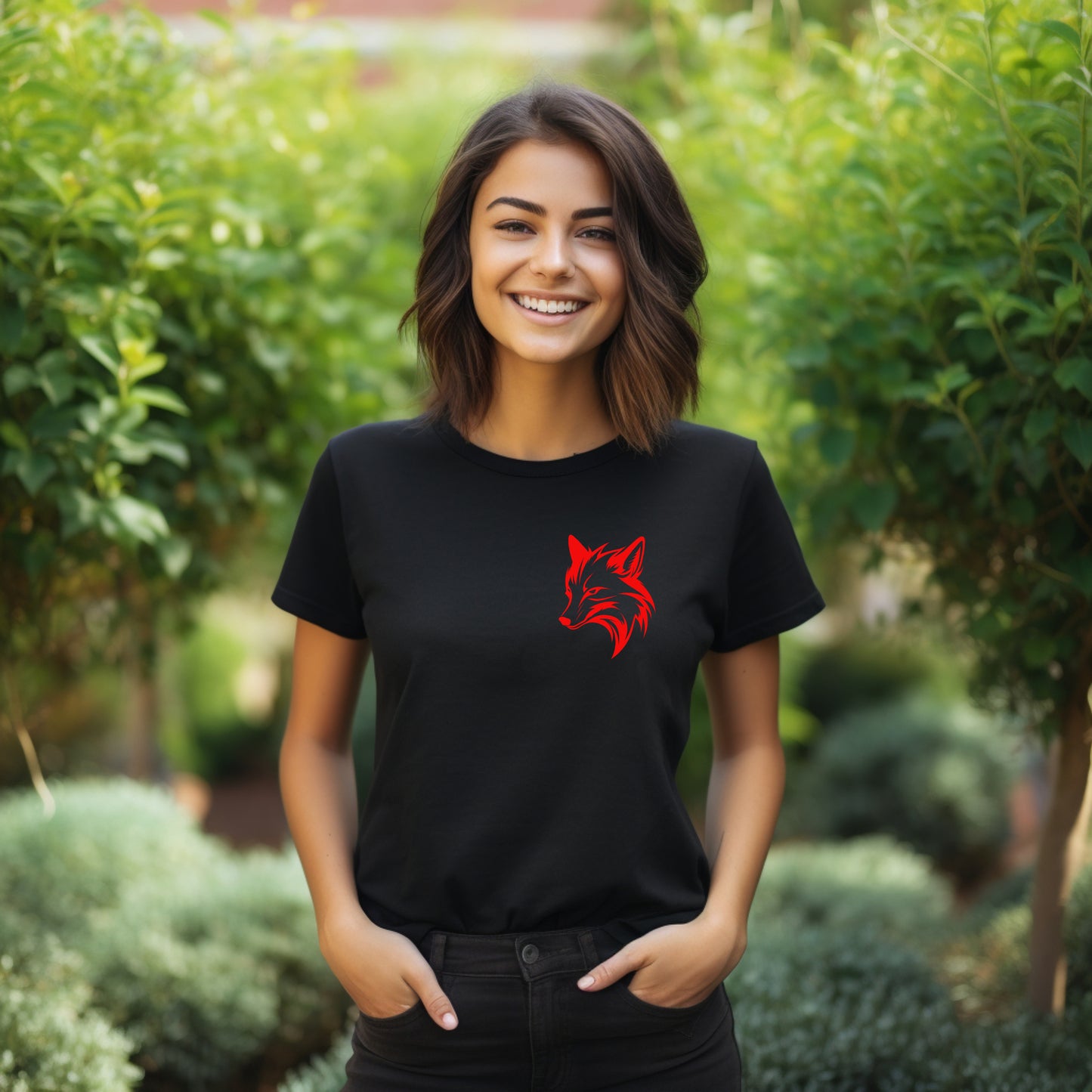 Frauen T-Shirt Fuchs 2
