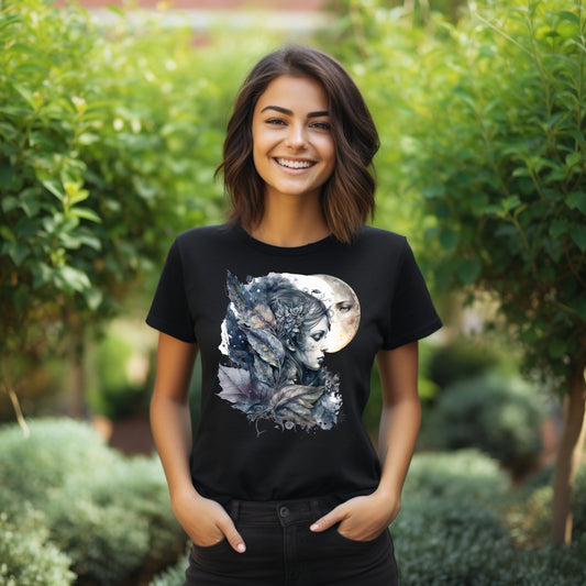 Frauen T-Shirt Mondfee Motiv #5