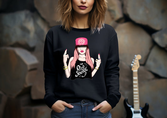 Frauen Pullover old school