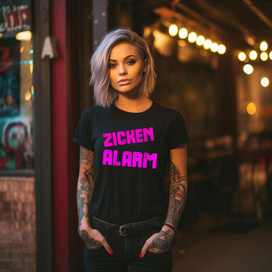 Damen T-Shirt Zickenalarm