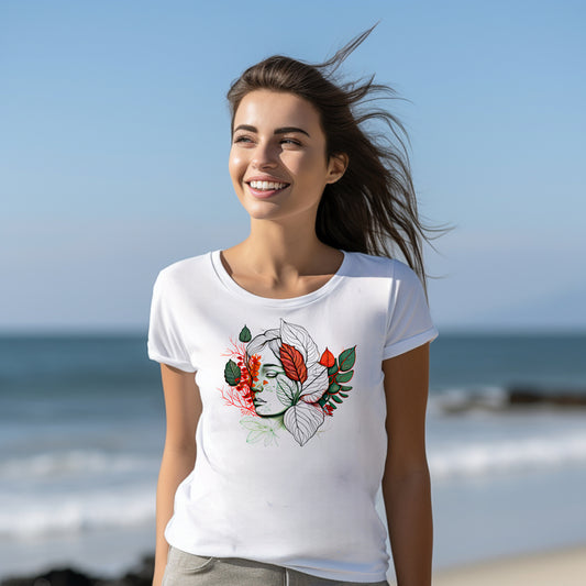 Frauen T-Shirt Natur 2