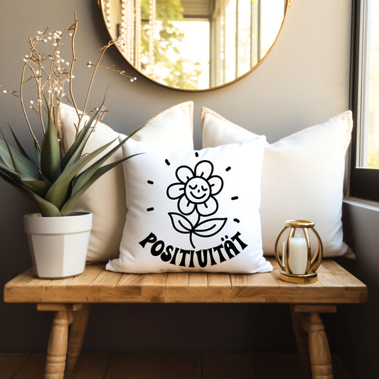Kissen Positivität