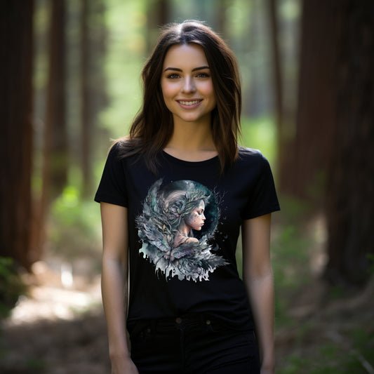 Frauen T-Shirt Mondfee Motiv #15