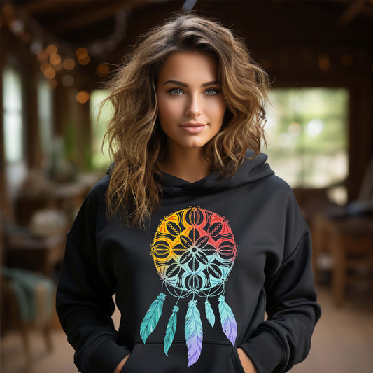 Damen Kapuzenpullover Talisman