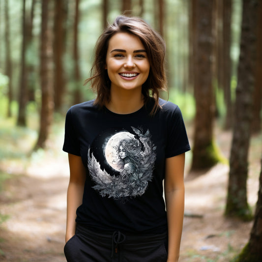 Frauen T-Shirt Mondfee Motiv #14