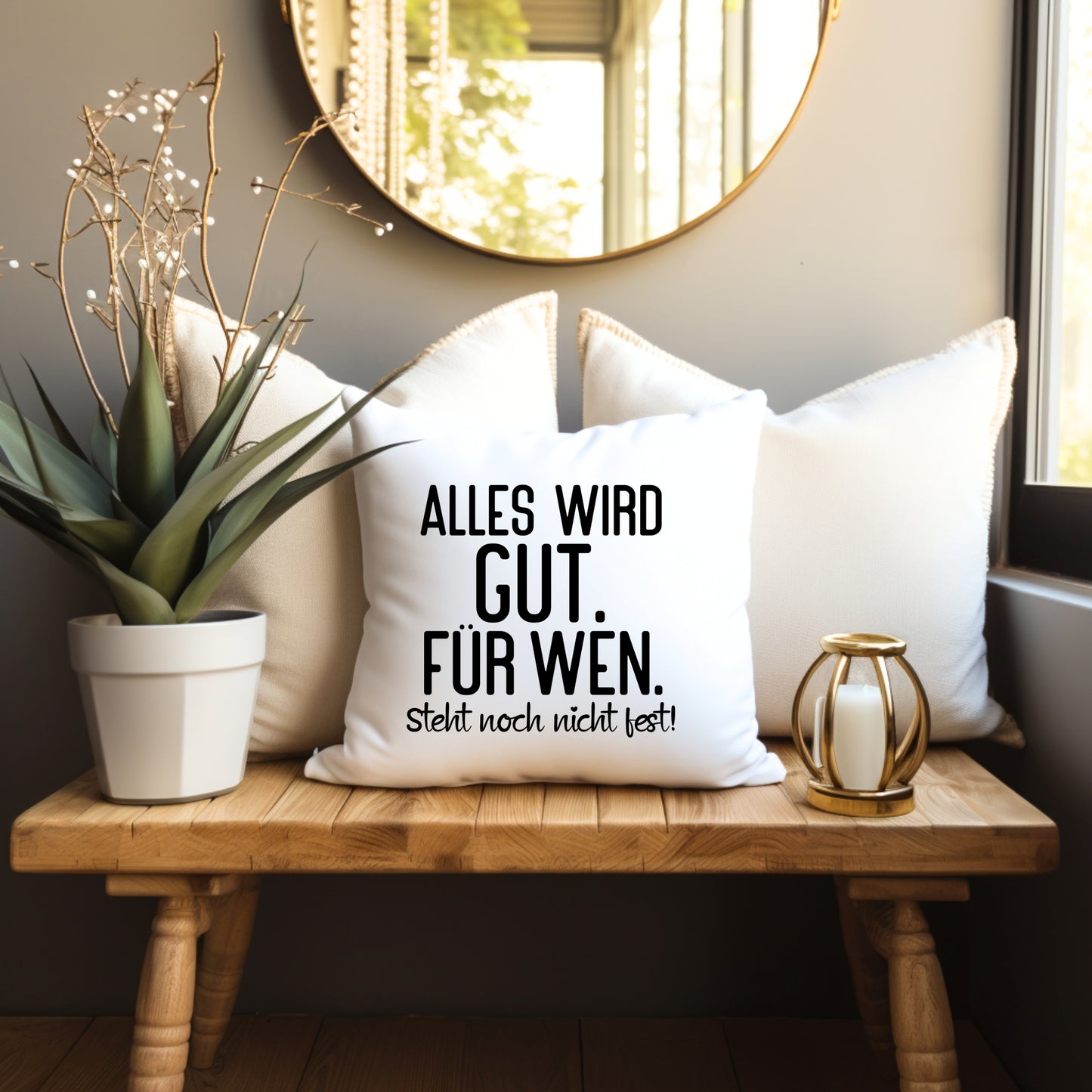 Kissen Alles wird gut