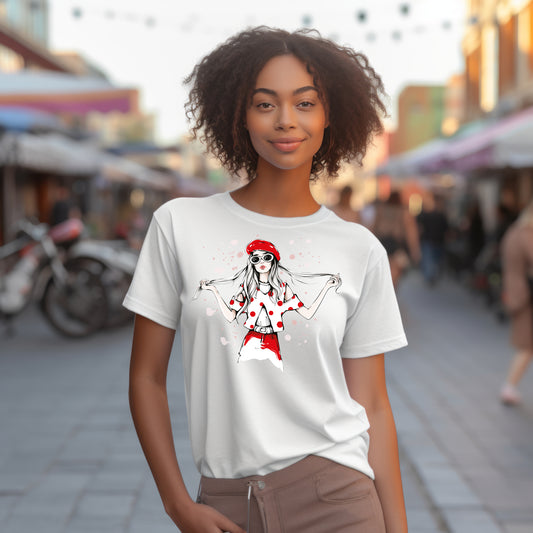 Frauen T-Shirt girly