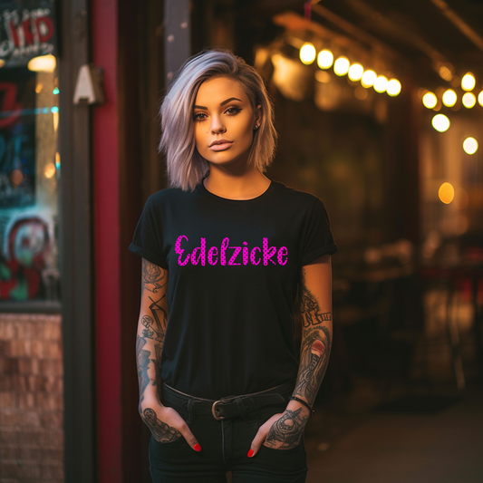 Damen T-Shirt Edelzicke