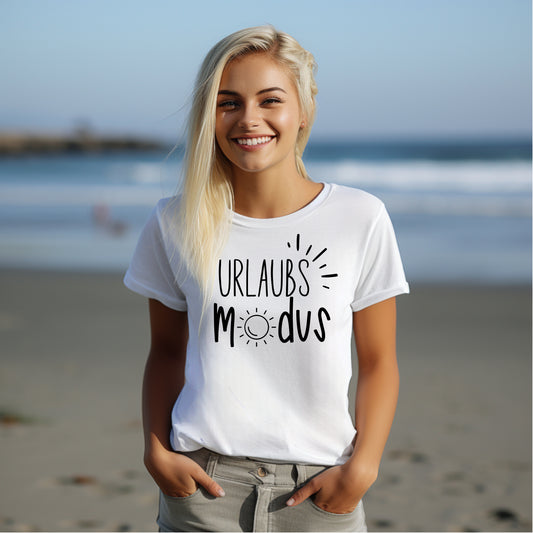 Damen T-Shirt Urlaubsmodus