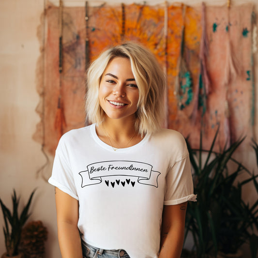 Damen T-Shirt Beste Freundinnen
