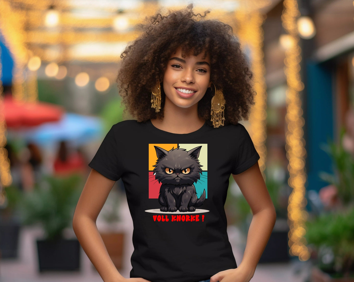 Damen T-Shirt voll knorke !