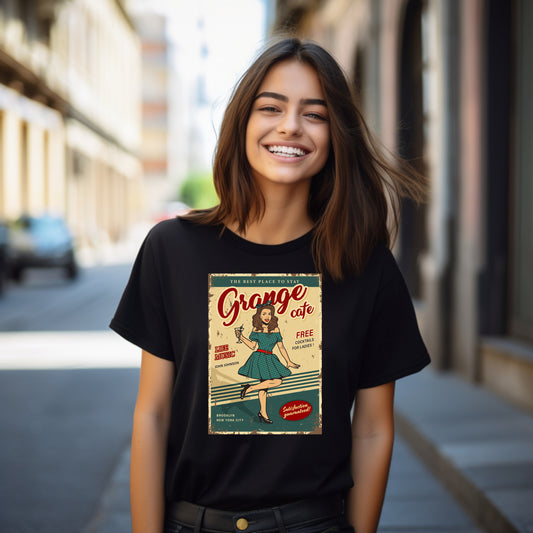 Damen T-Shirt Vintage 3