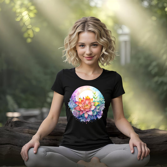 Frauen Sport T-Shirt Ishvara Pranidhana