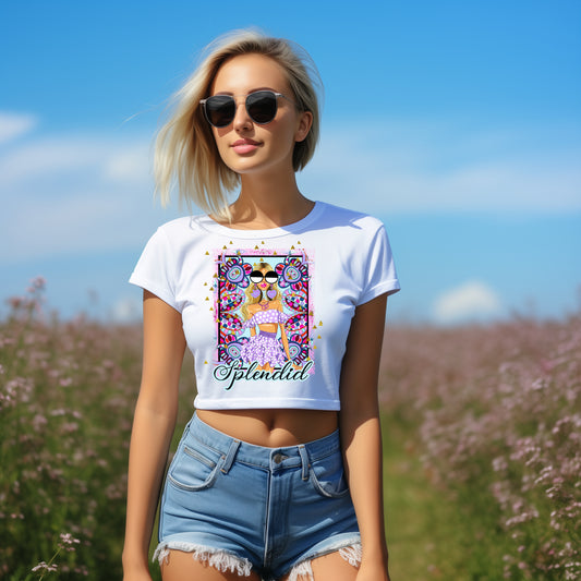 bauchfreies Damen-Top splendid
