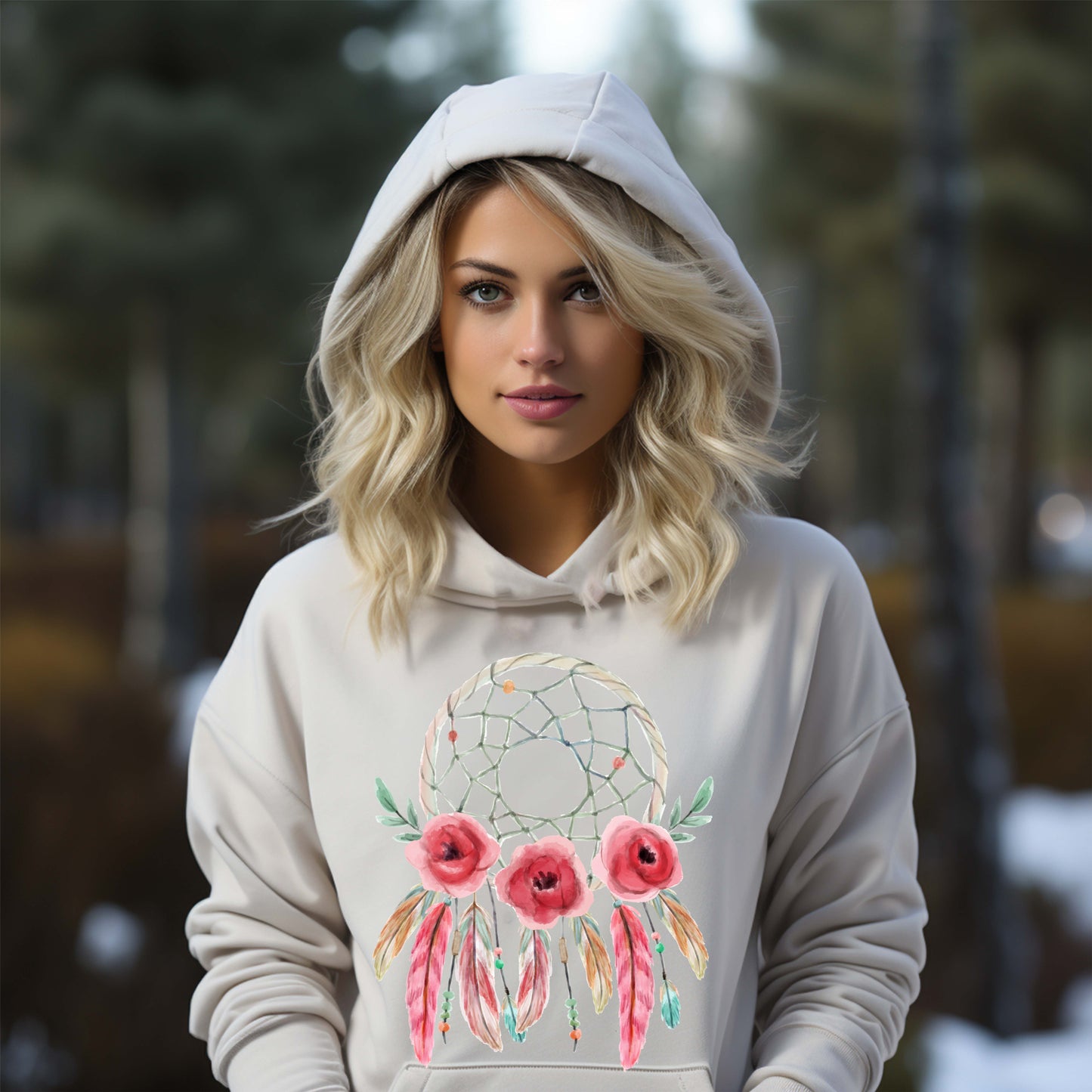Damen Kapuzenpullover Talisman 3