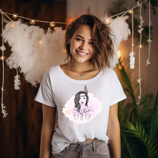 Damen T-Shirt Kultur