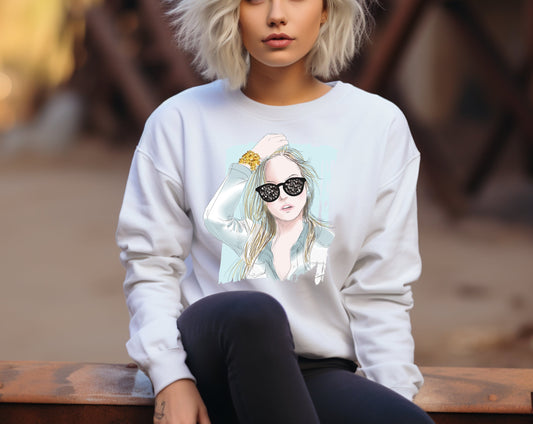 Frauen Pullover gold