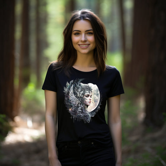 Frauen T-Shirt Mondfee Motiv #9