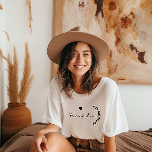 Damen T-Shirt für die beste Freundin