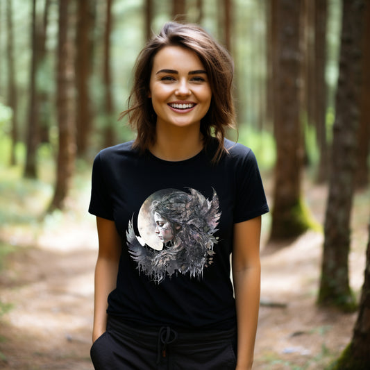 Frauen T-Shirt Mondfee Motiv #8