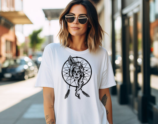 Frauen T-Shirt day of the dead Traumfänger