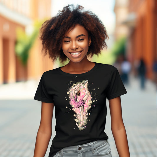 Frauen T-Shirt Ballerina