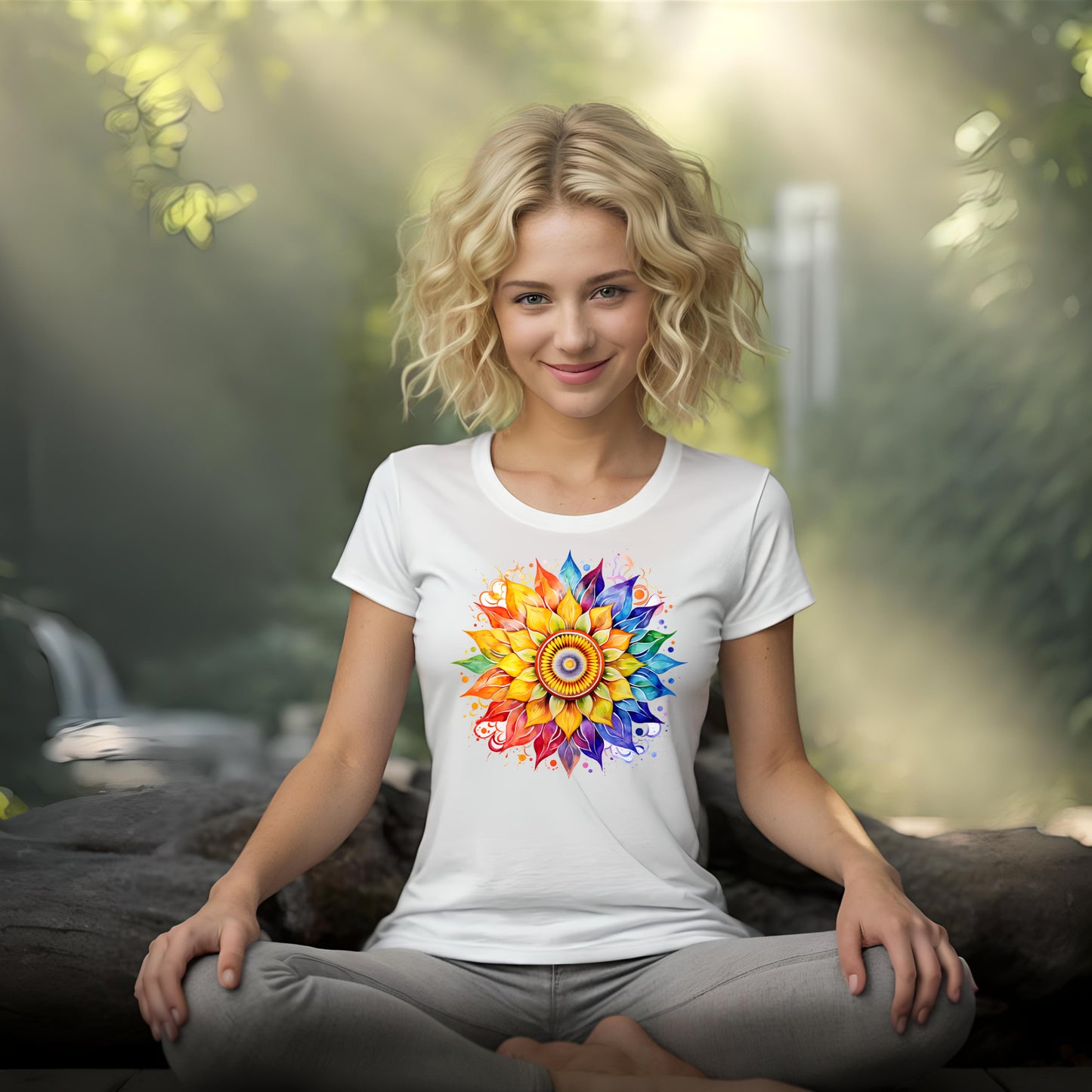 Frauen Sport T-Shirt Ayurveda