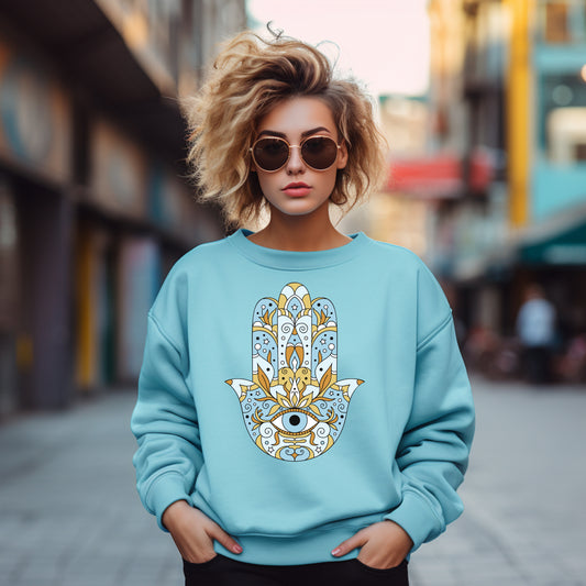Damen Pullover eye