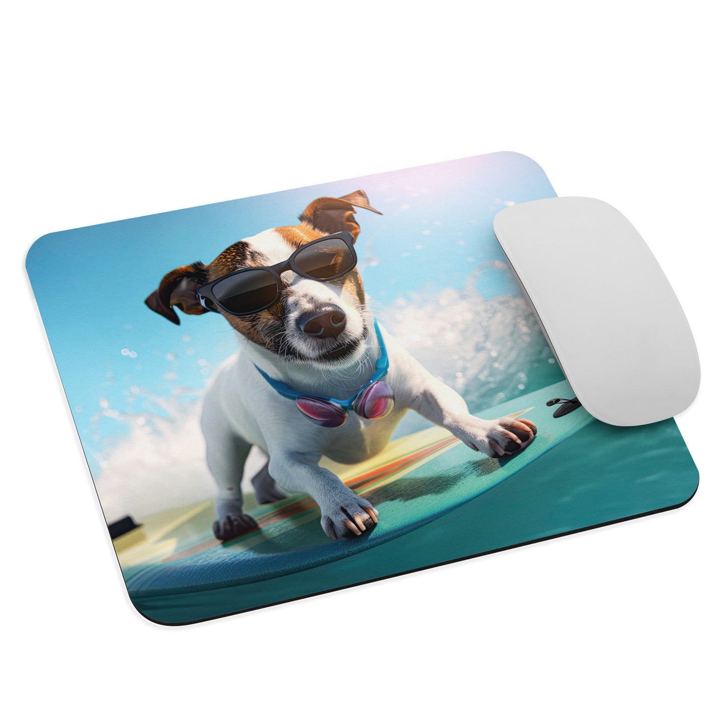 Mauspad Surfender Hund