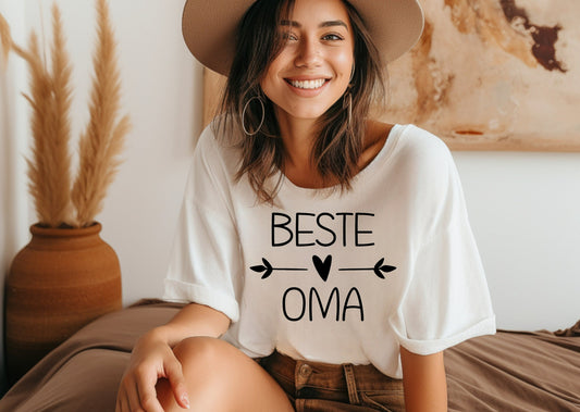 Frauen T-Shirt Beste Oma