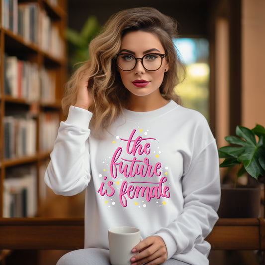 Damen Pullover the future is female