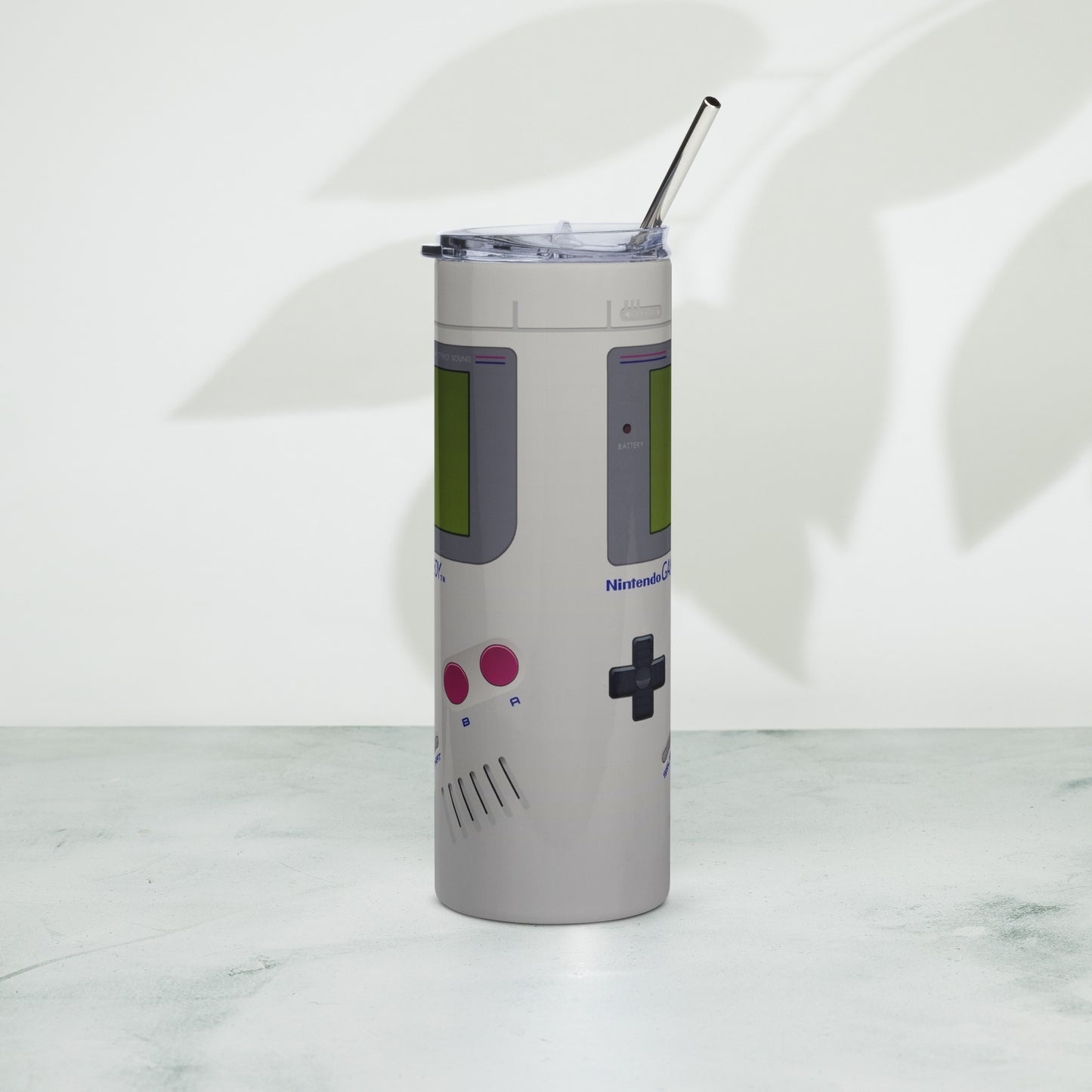 Edelstahlbecher Gameboy