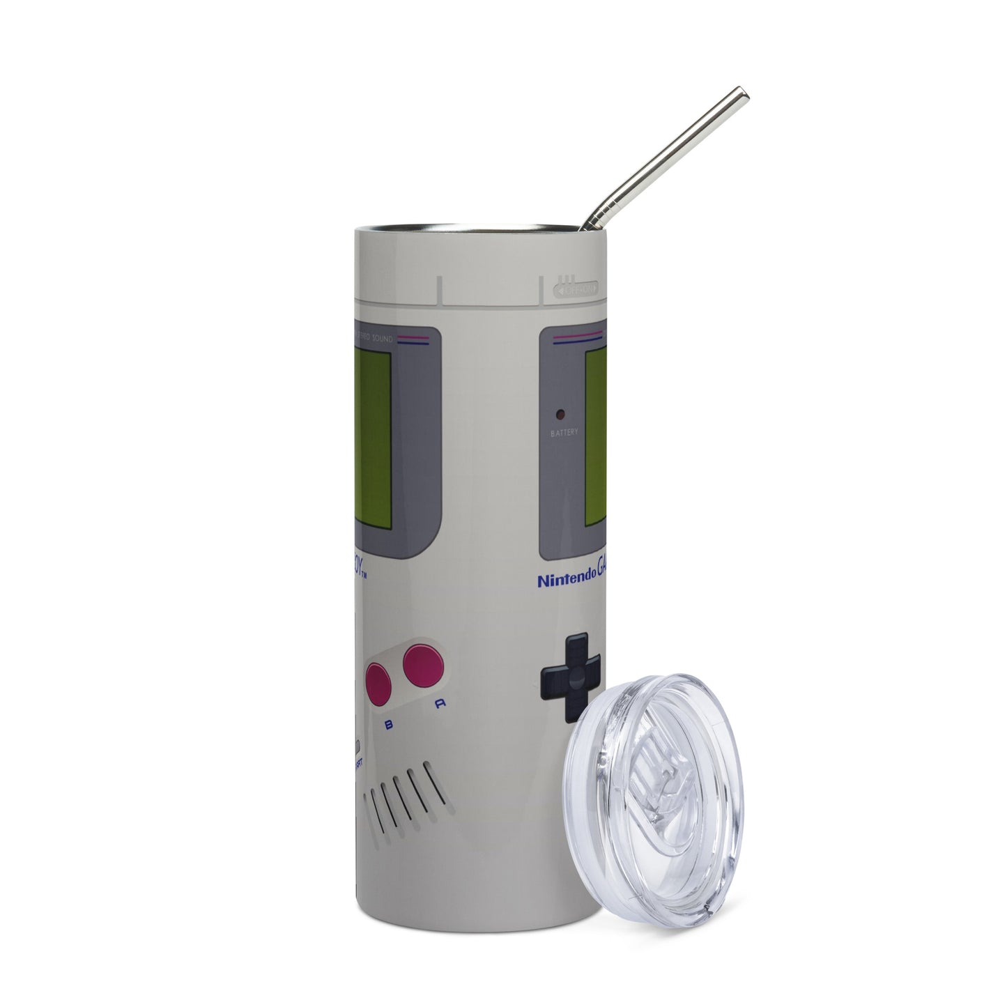 Edelstahlbecher Gameboy