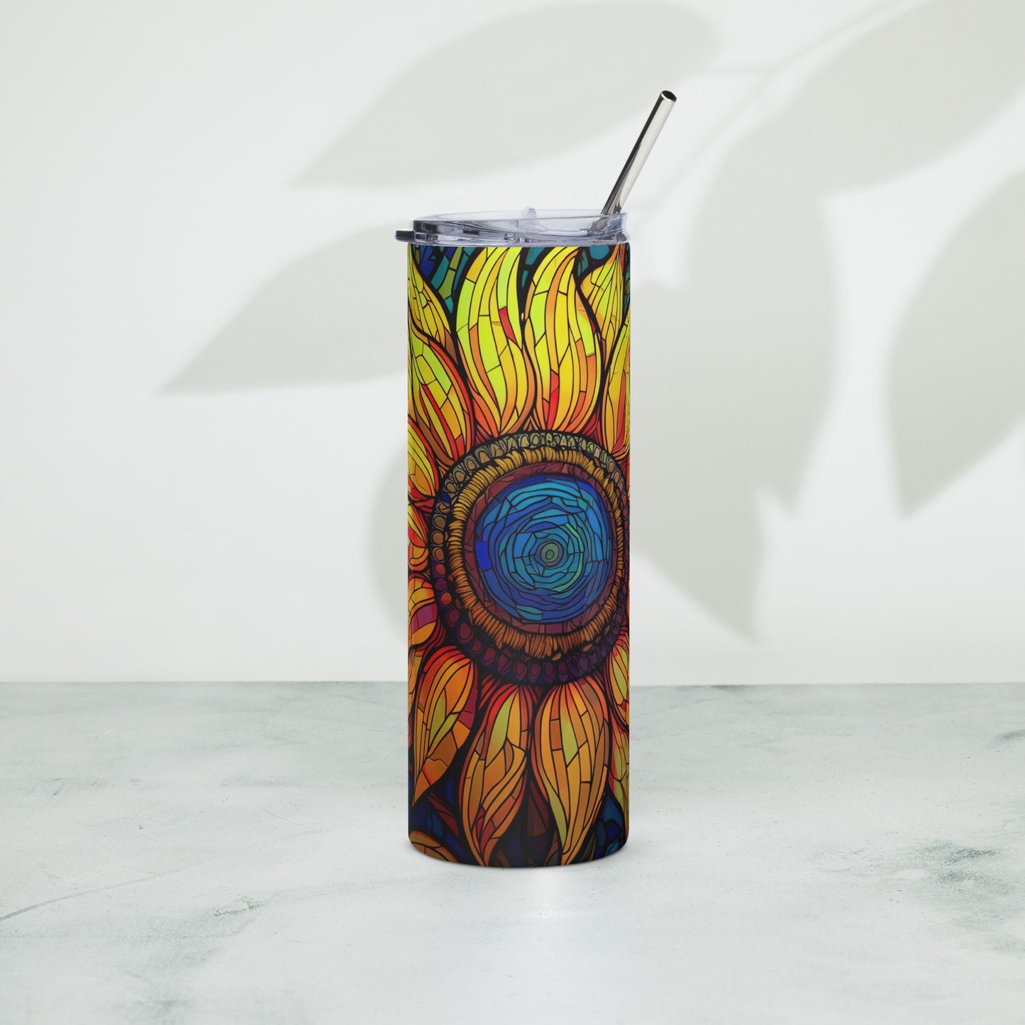 Edelstahlbecher Sonnenblume