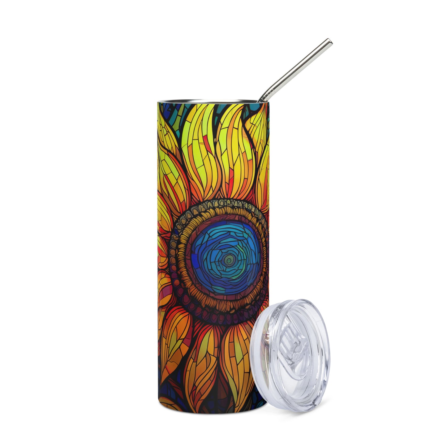 Edelstahlbecher Sonnenblume