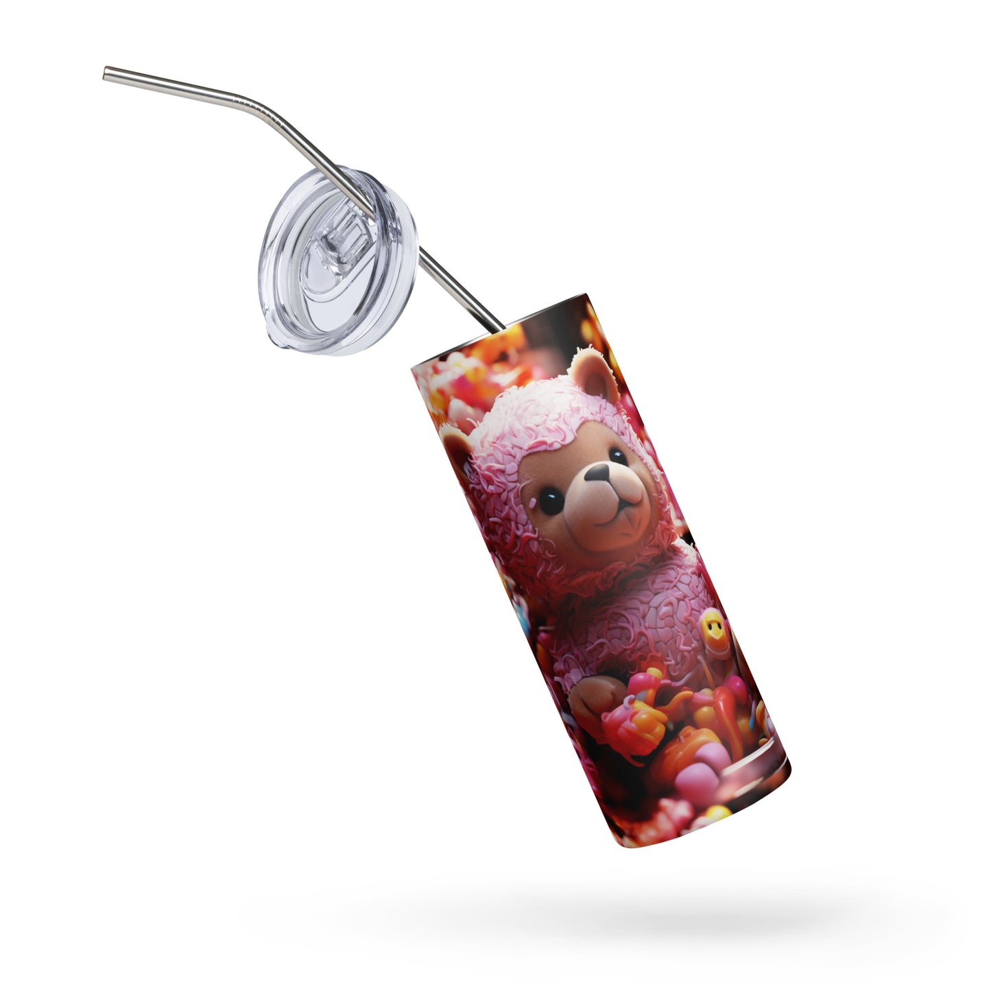 Edelstahlbecher Teddybär