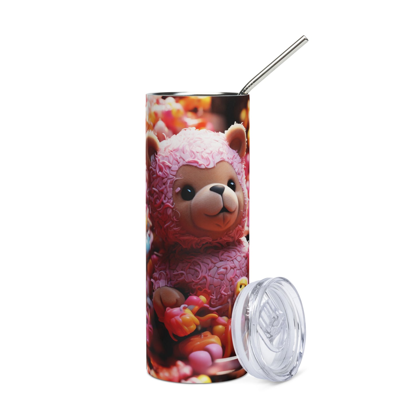 Edelstahlbecher Teddybär