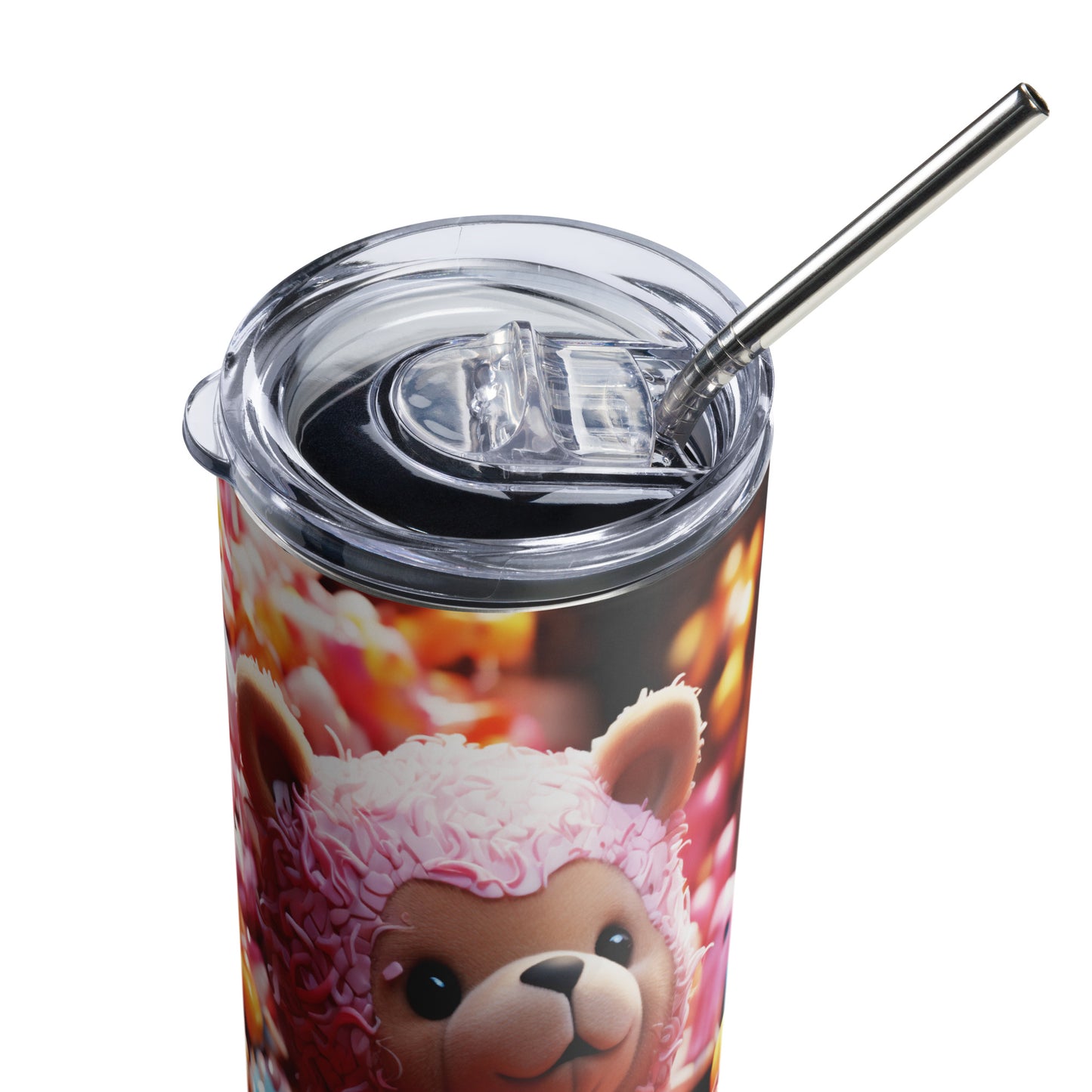 Edelstahlbecher Teddybär