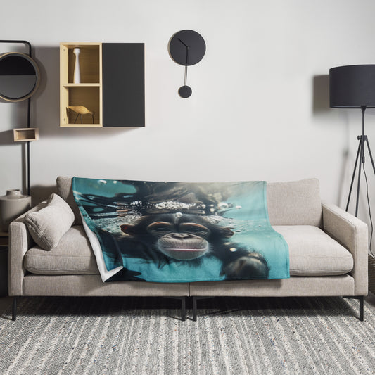 Kuscheldecke Chimpanse