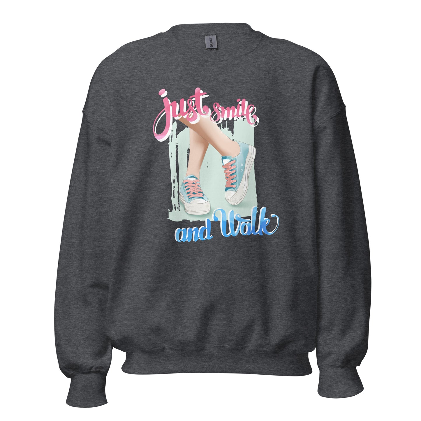 Frauen Pullover just smile