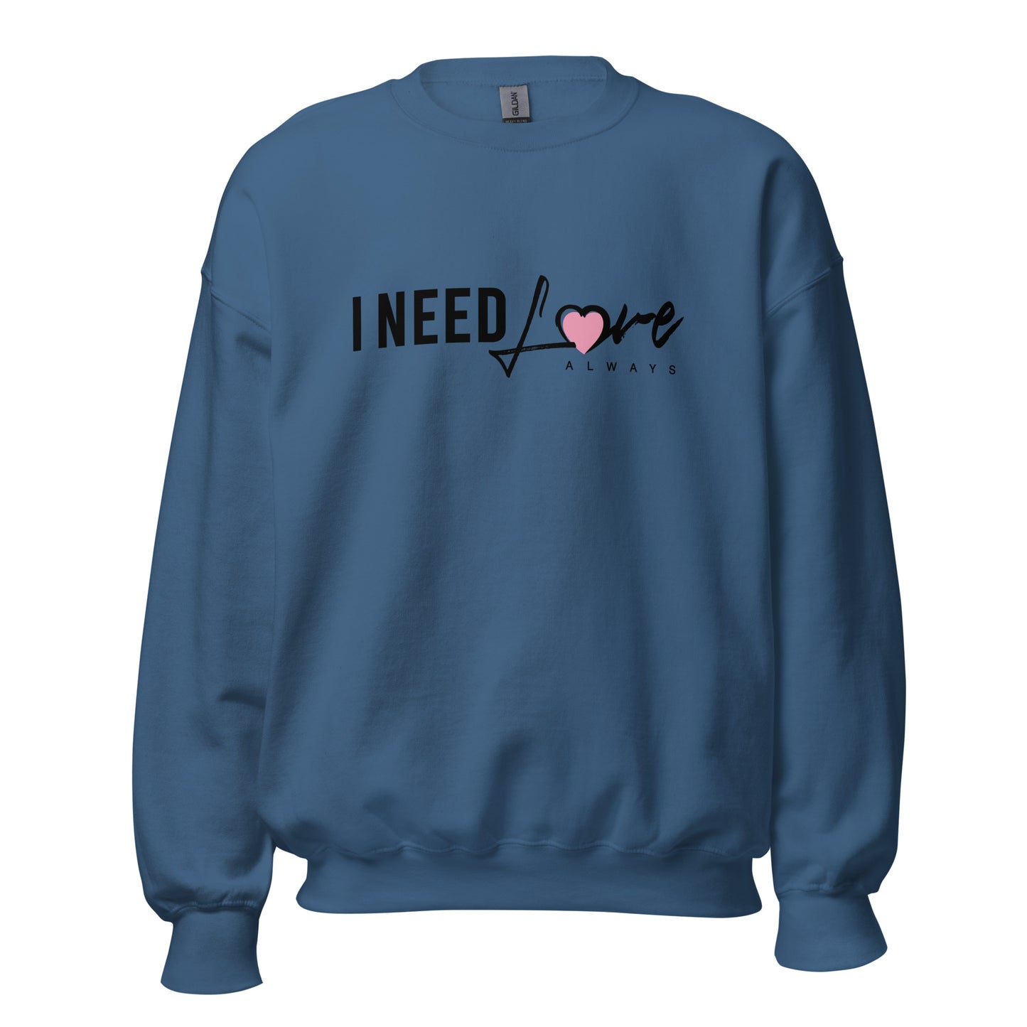 Damen Pullover i need love