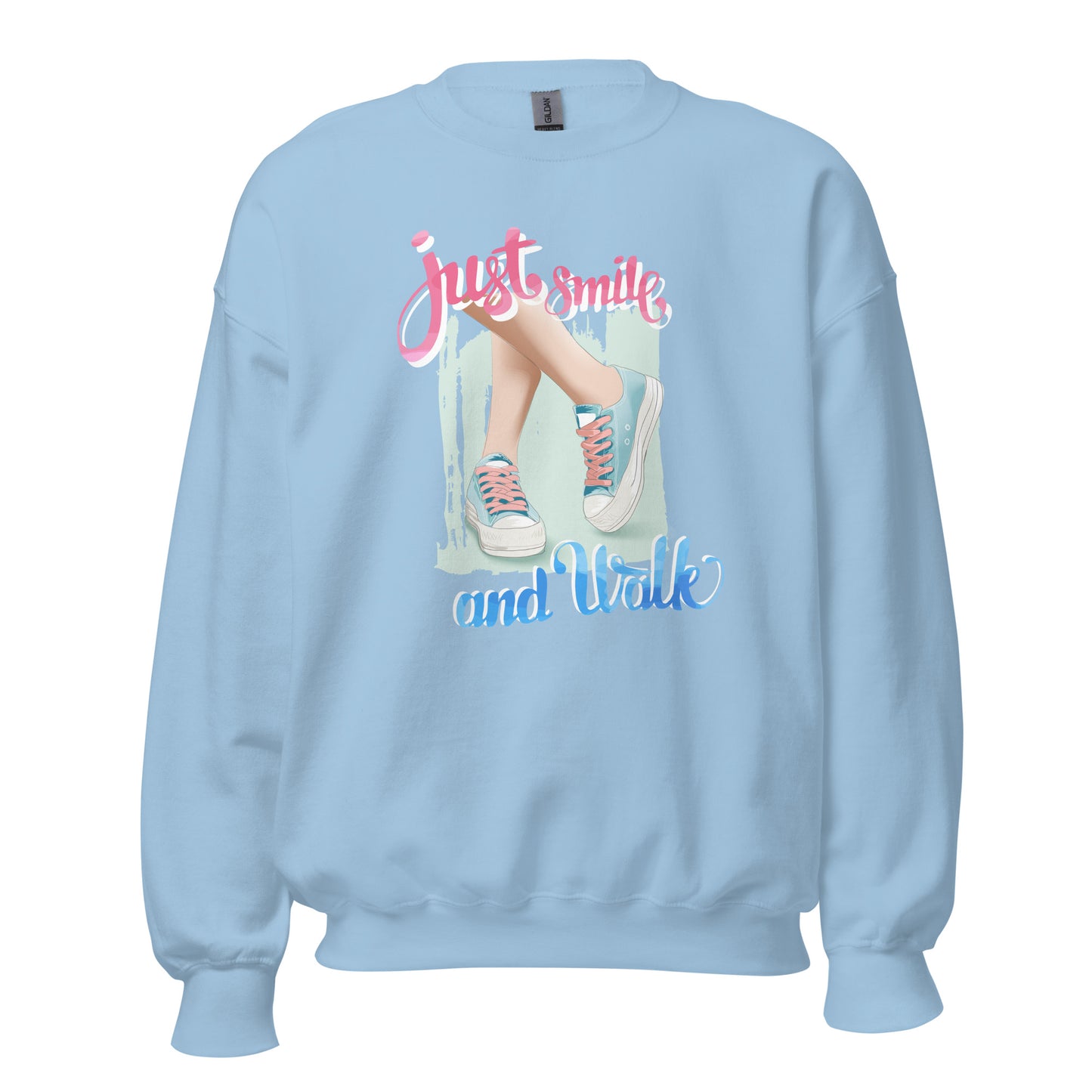 Frauen Pullover just smile