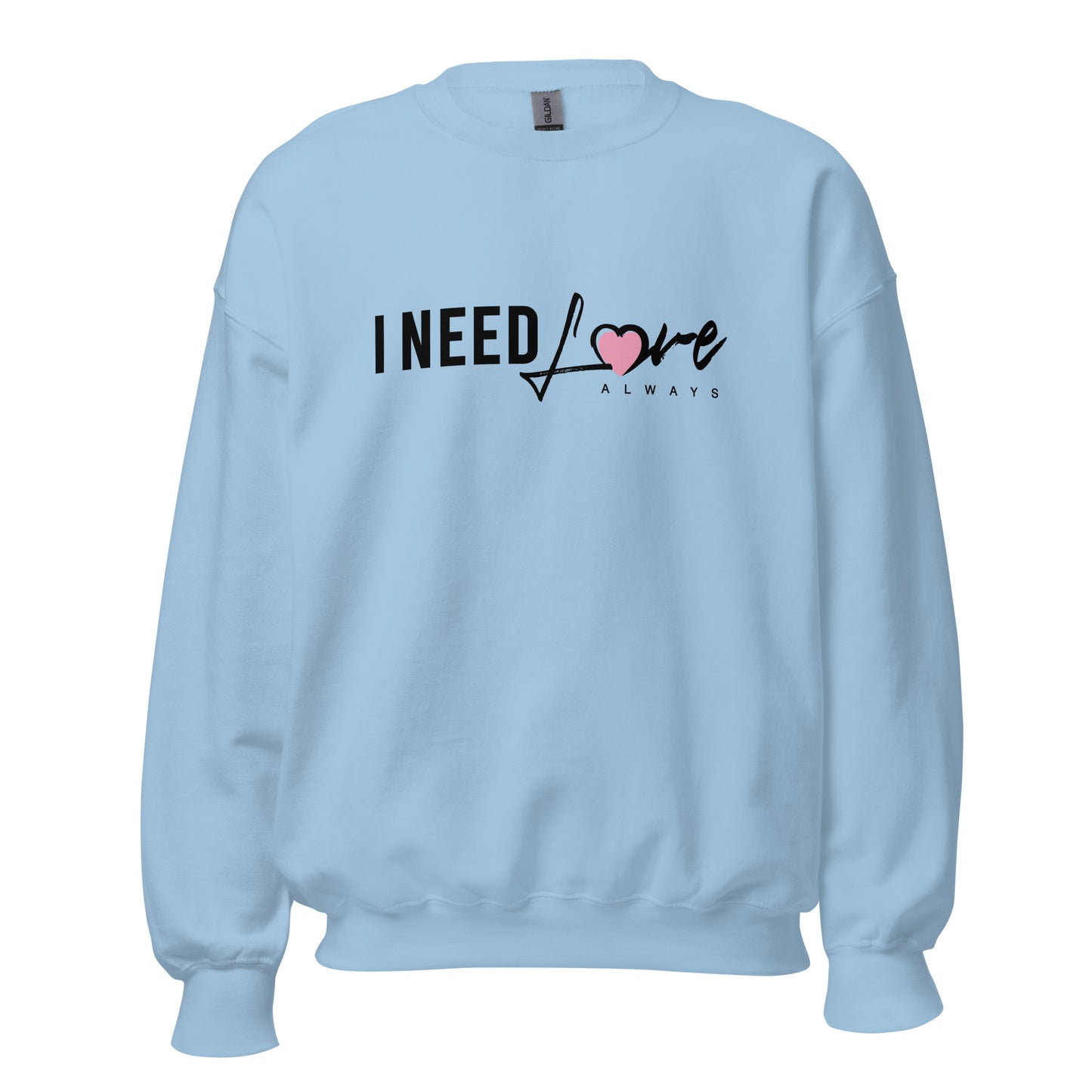 Damen Pullover i need love